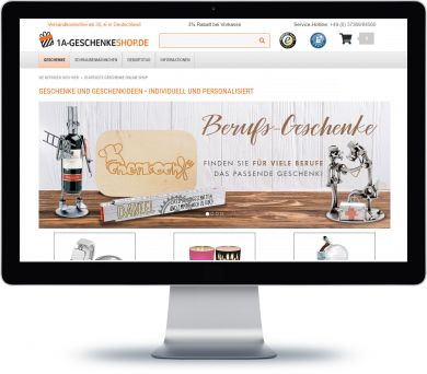 1a-Geschenkeshop Onlineshop
