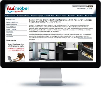 Badmöbel direkt Onlineshop
