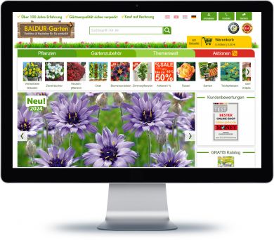 BALDUR-Garten Onlineshop