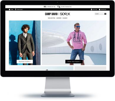 CAMP DAVID & SOCCX Onlineshop