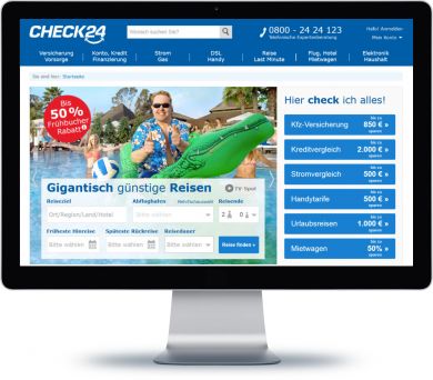 CHECK24 Onlineshop