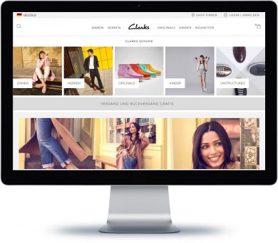 Clarks Onlineshop