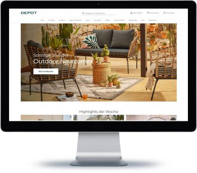DEPOT Onlineshop