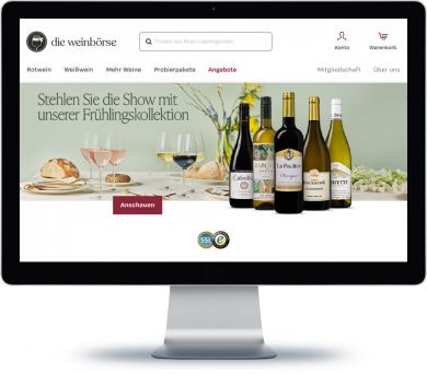 Die Weinbörse Onlineshop