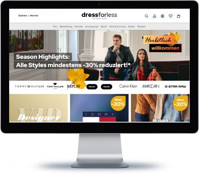 dress-for-less Onlineshop