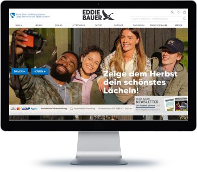 Eddie Bauer Onlineshop