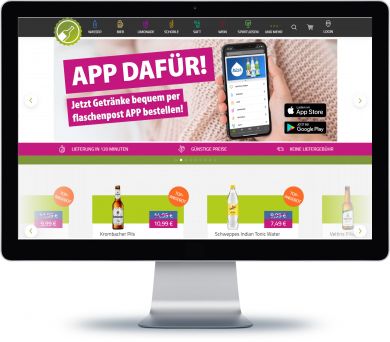 Flaschenpost Onlineshop