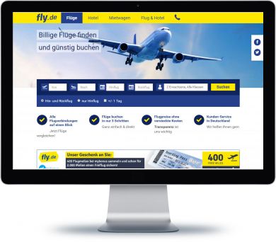 fly.de Onlineshop