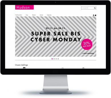 Hudson Onlineshop