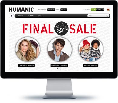 HUMANIC Onlineshop