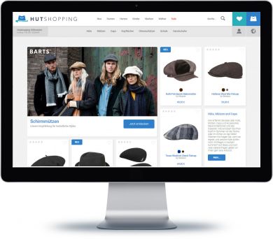 Hutshopping Onlineshop