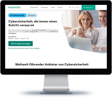 Kaspersky Onlineshop