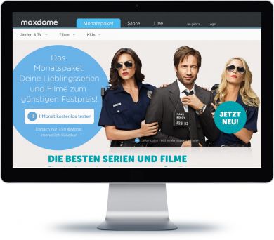 maxdome Onlineshop