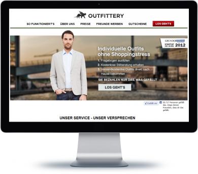 Outfittery Onlineshop