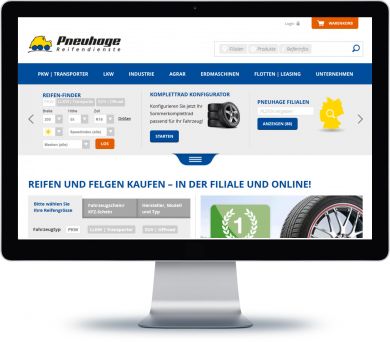 Pneuhage Onlineshop