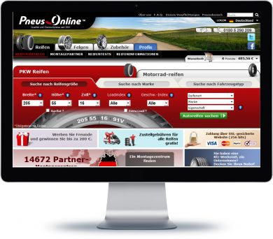 Pneus Online Onlineshop