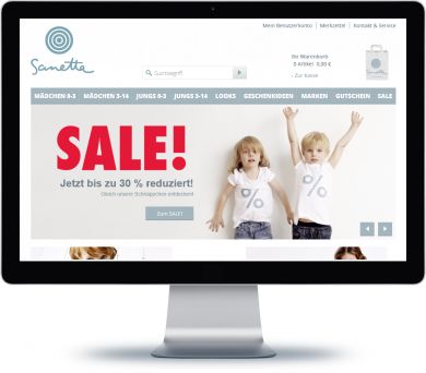 Sanetta Onlineshop