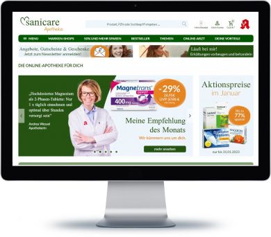 Sanicare Onlineshop