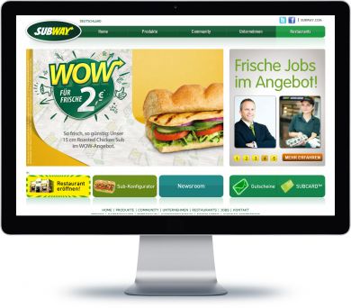 SUBWAY Onlineshop