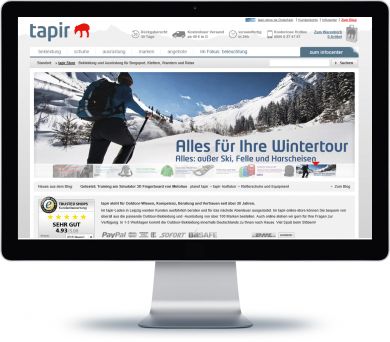 tapir Onlineshop