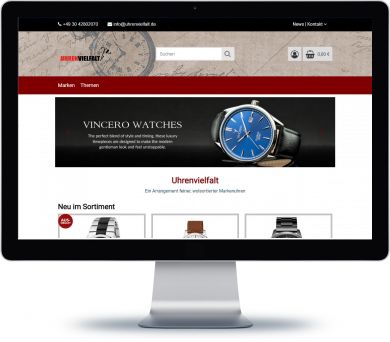 Uhrenvielfalt Onlineshop