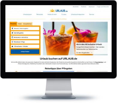 Urlaub.de Onlineshop