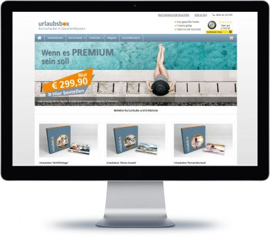 Urlaubsbox Onlineshop