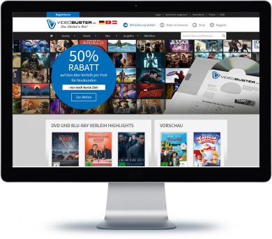 VideoBuster Onlineshop